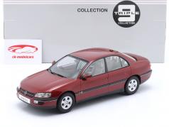 Opel Omega B Anno di costruzione 1996 rosso scuro metallico 1:18 Triple9