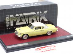 Studebaker Power Hawk Bouwjaar 1956 geel 1:43 Matrix