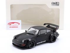 Porsche 911 (964) RWB Rauh-Welt Darth Vader 2016 saai zwart 1:18 Solido