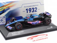 Esteban Ocon Alpine A523 #31 3ème Monaco GP formule 1 2023 1:43 Solido