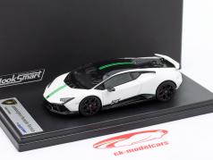 Lamborghini Huracan Tecnica Año de construcción 2022 blanco 1:43 LookSmart