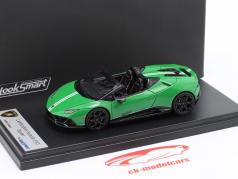 Lamborghini Huracan Evo Spyder 建设年份 2019 毒蛇绿 1:43 LookSmart