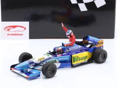 M. Schumacher Benetton B195 #1 5 ª Canadá GP Alesi Taxi Fórmula 1 1995 1:18 Minichamps