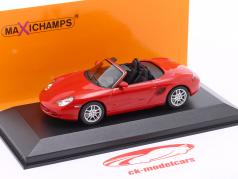 Porsche Boxster S 建设年份 2002 红色的 1:43 Minichamps