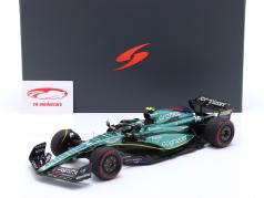Fernando Alonso Aston Martin AMR23 #14 7º Britânico GP Fórmula 1 2023 1:18 Spark