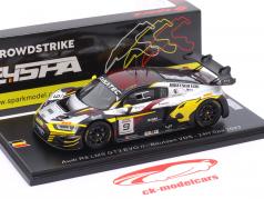 Audi R8 LMS GT3 Evo II #9 24h Spa 2023 Boutsen Ginion Racing VDS 1:43 Spark