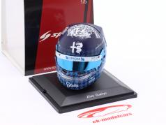 Zhou Guanyu Alfa Romeo F1 Team Stake #24 Giappone GP formula 1 2023 casco 1:5 Spark