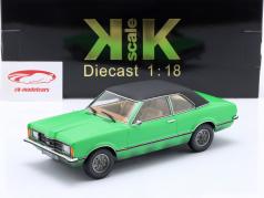 Ford Taunus GXL Limousine Dirty Version 1971 grøn / sort 1:18 KK-Scale