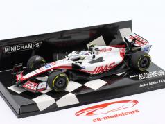 Mick Schumacher Haas VF-22 #47 canadiense GP fórmula 1 2022 1:43 Minichamps