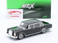 Mercedes-Benz 600 Construction year 1963 black 1:24 Welly