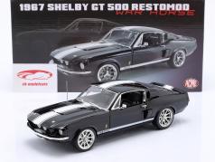 Shelby GT500 Restomod War Horse Ano de construção 1967 preto 1:18 GMP