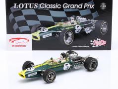 Jim Clark Lotus 49 #5 Gagnant USA GP formule 1 1967 1:18 SunStar