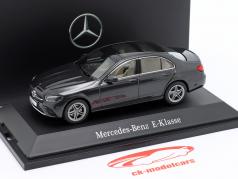 Mercedes-Benz Е-Класс AMG-Line (W213) MOPF 2020 графитовый серый 1:43 iScale