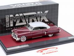Cadillac Coupe DeVille Show Car year 1949 red metallic 1:43 Matrix