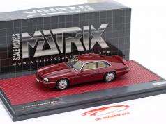 Jaguar XJR-s Ano de construção 1991-1993 vermelho metálico 1:43 Matrix