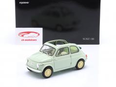 Fiat 500 D Cabriolet Open Top Anno di costruzione 1960 verde chiaro 1:18 Kyosho