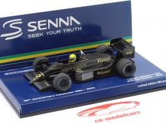 Ayrton Senna Lotus 98T Dirty Version #12 Formel 1 1986 1:43 Minichamps
