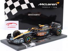 Lando Norris McLaren MCL36 #4 6ème Abu Dhabi GP formule 1 2022 1:18 Minichamps