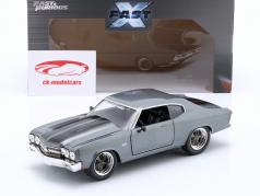 Chevrolet Chevelle SS 1970 Fast X (Fast & Furious 10) Gris metálico 1:24 Jada Toys