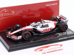 Mick Schumacher Haas VF-22 #47 brasileño GP fórmula 1 2022 1:43 Minichamps