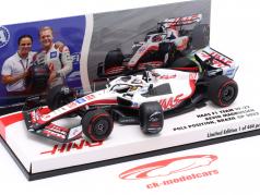 Kevin Magnussen Haas VF-22 #20 brasileño GP fórmula 1 2022 1:43 Minichamps