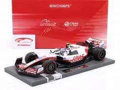 Mick Schumacher Haas VF-22 #47 Brasileiro GP Fórmula 1 2022 1:18 Minichamps