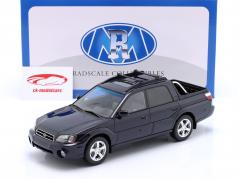Subaru Baja donkerblauw 1:18 Radscale Models