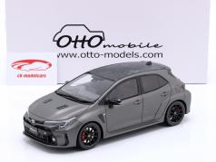 Toyota Corolla GR Morizo Edition 2022 chato cinza escuro 1:18 OttOmobile