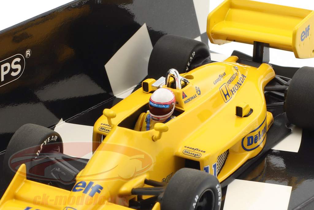 Satoru Nakajima Lotus 99T #11 Монако GP формула 1 1987 1:43 Minichamps