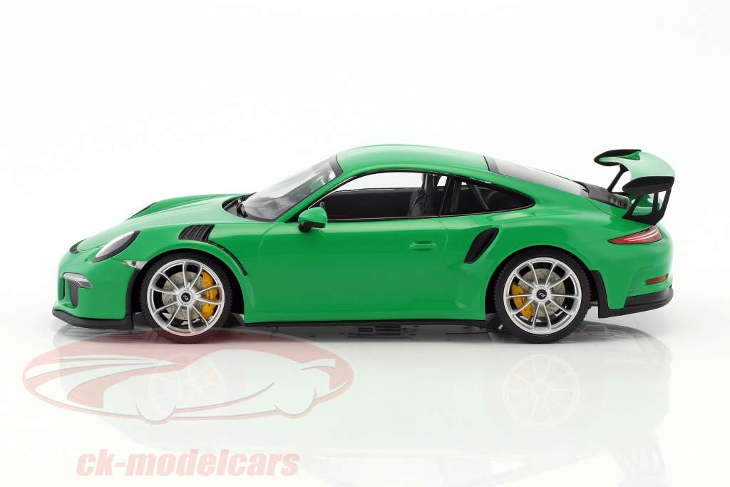 Minichamps 1 18 Porsche 911 991 Gt3 Rs Baujahr 2015 Viper Grun