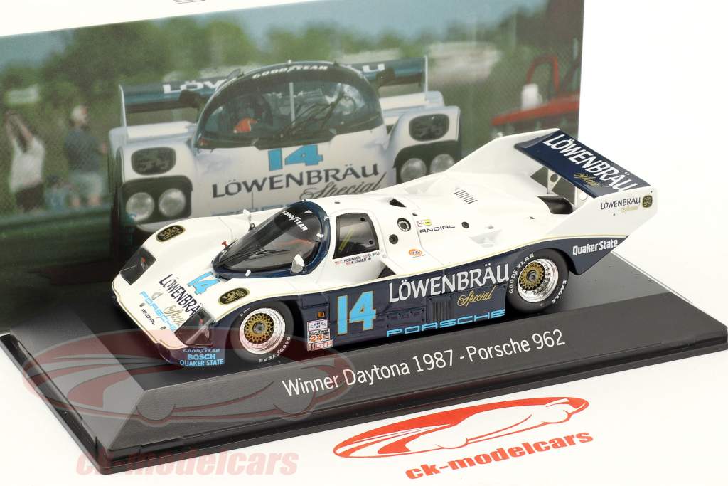 Porsche 962 #14 勝者 24h Daytona 1987 Holbert Racing 1:43 Spark