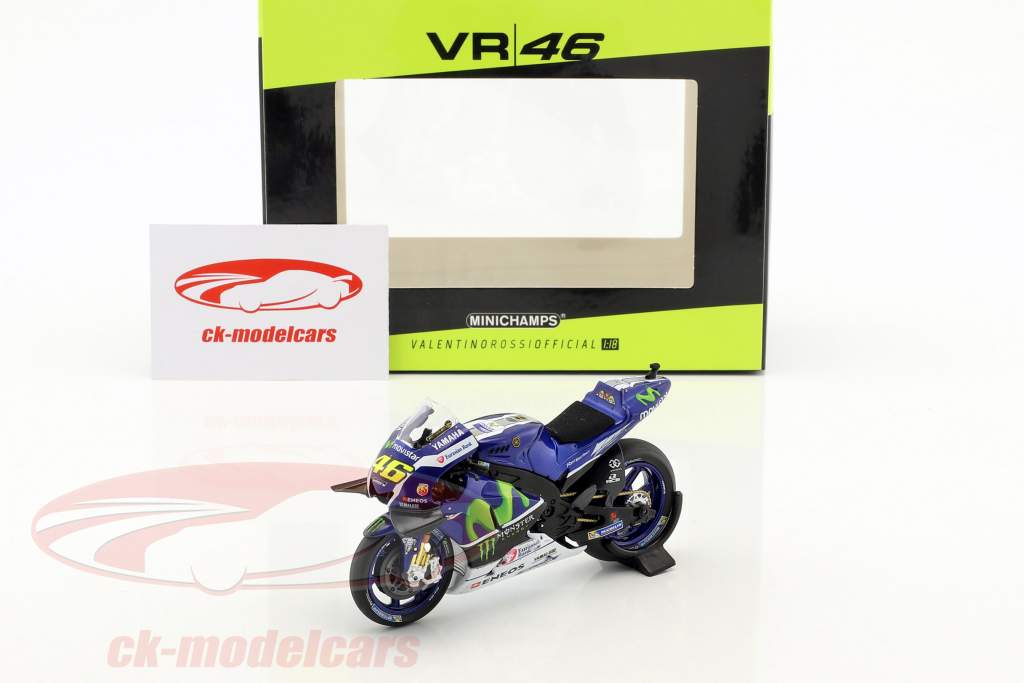 Minichamps 1:18 Valentino Rossi Yamaha YZR-M1 #46 胜利者MotoGP 加 