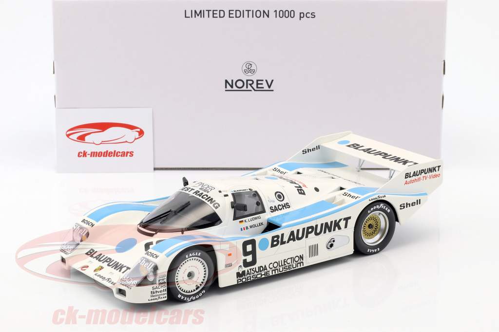 Norev 1 18 Porsche 962c 9 1000km Nurburgring 1987 Wollek Ludwig 187407 Model Car 187407 3551091874072