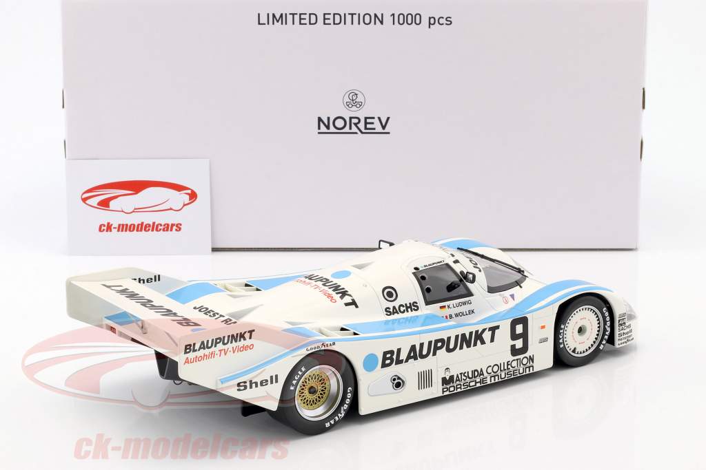 Norev 1 18 Porsche 962c 9 1000km Nurburgring 1987 Wollek Ludwig 187407 Model Car 187407 3551091874072