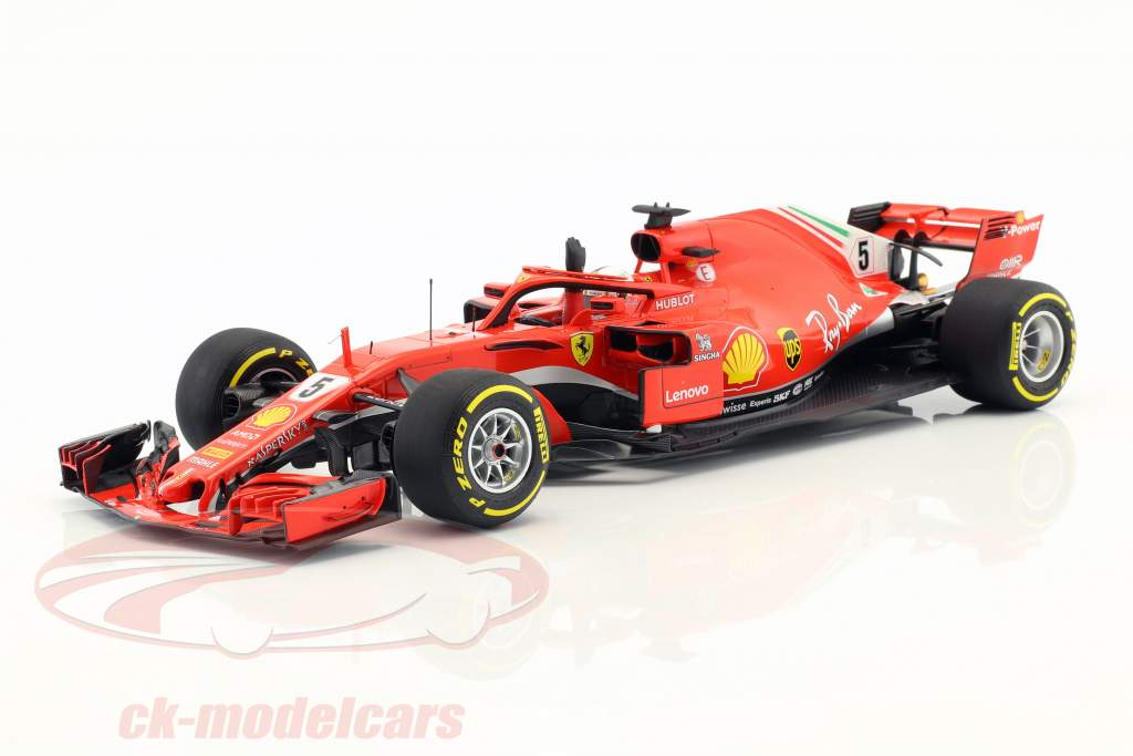 Sebastian Vettel Ferrari SF71H #5 Winner Australian GP formula 1 2018 1:18 BBR