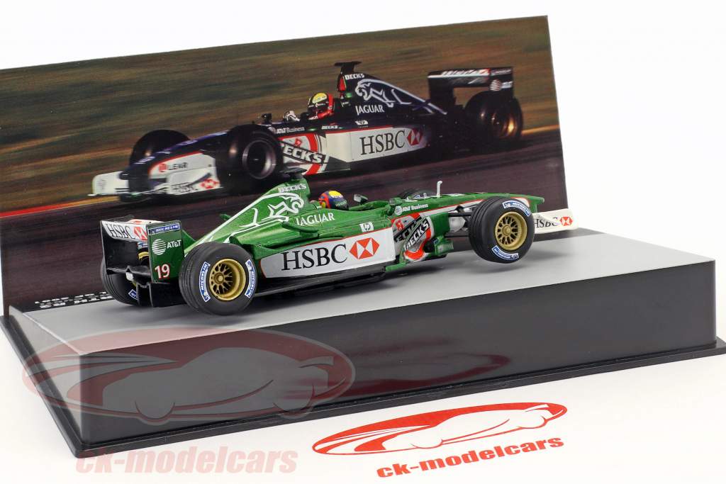 Luciano Burti Jaguar R2 #19 Brésil GP formule 1 2001 1:43 Altaya