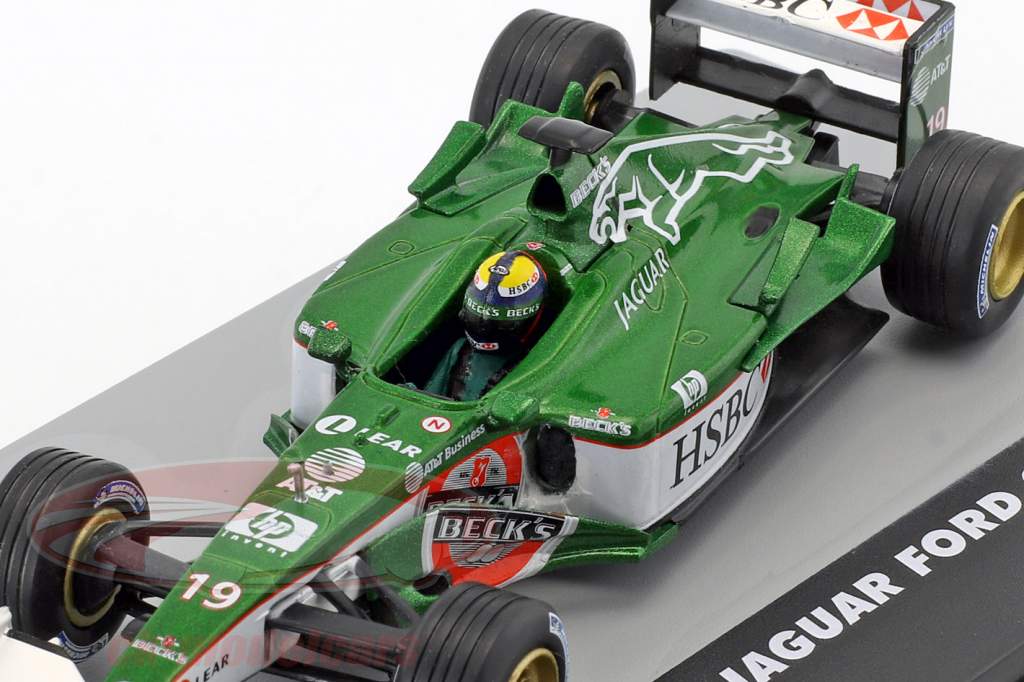 Luciano Burti Jaguar R2 #19 Brésil GP formule 1 2001 1:43 Altaya