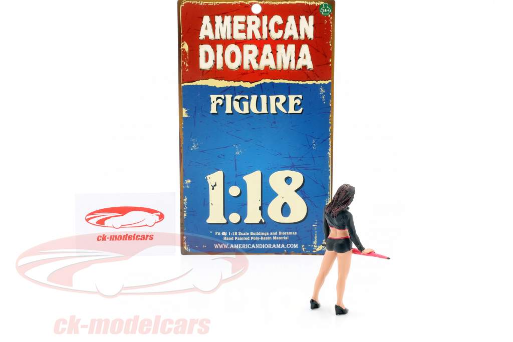 Umbrella Girl Figur I 1:18 American Diorama