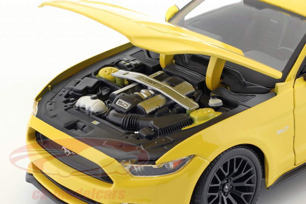 Ford Mustang Baujahr 2015 gelb 1:18 Maisto