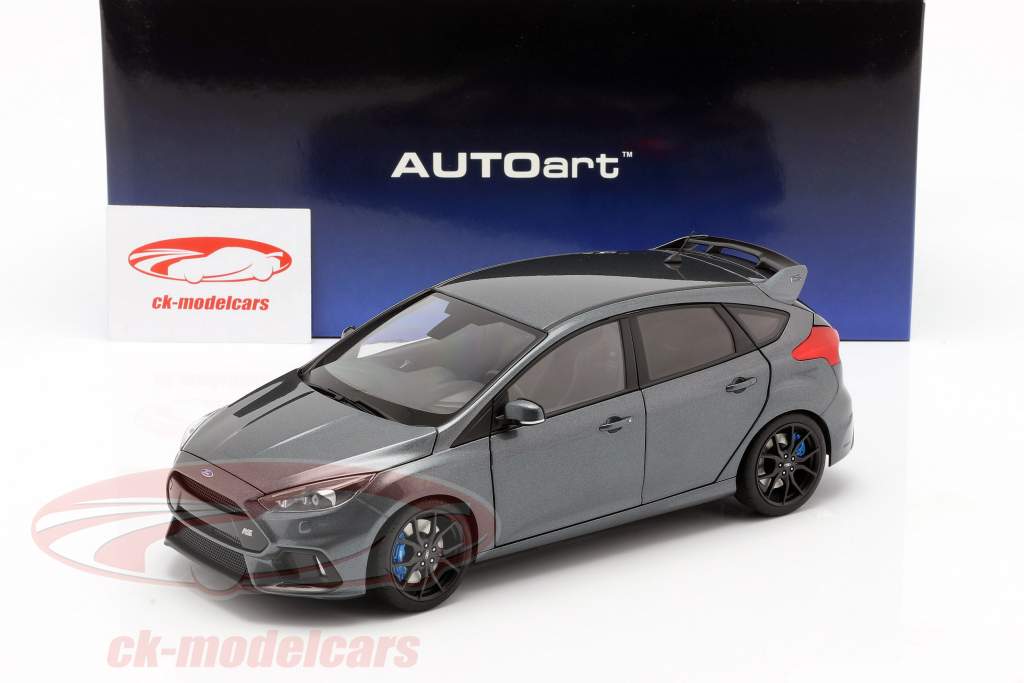 Ford Focus RS year 2016 stealth grey 1:18 AUTOart
