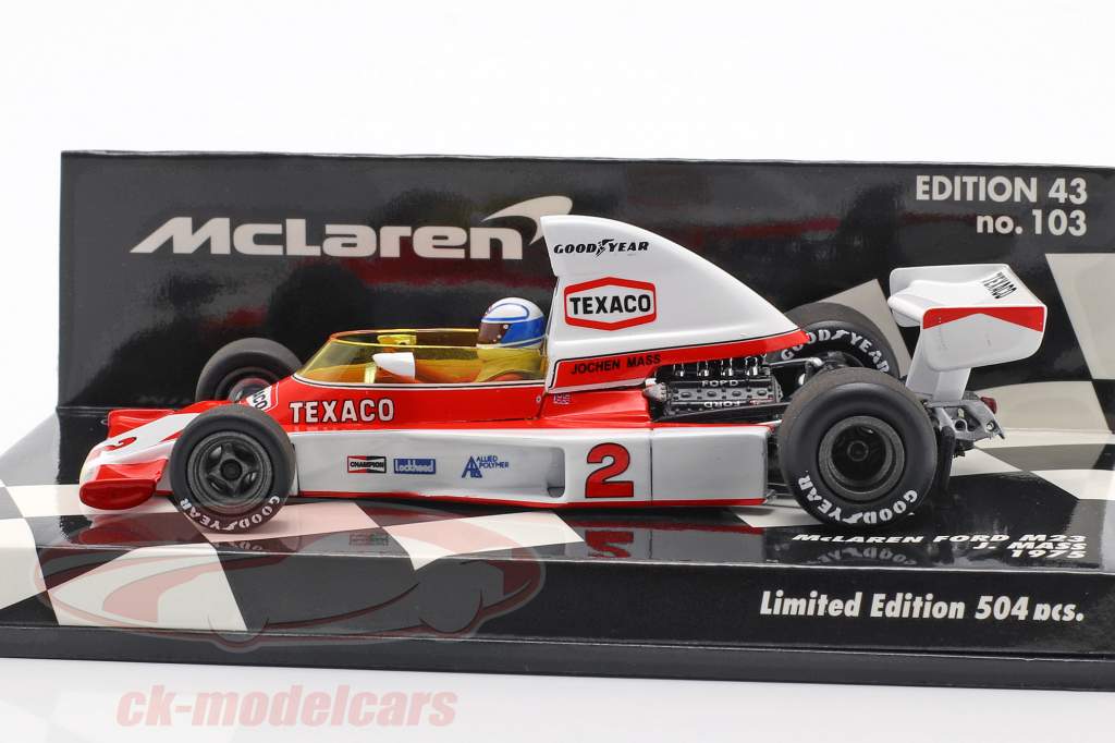 Jochen Mass McLaren M23 #2 Formel 1 1975 1:43 Minichamps