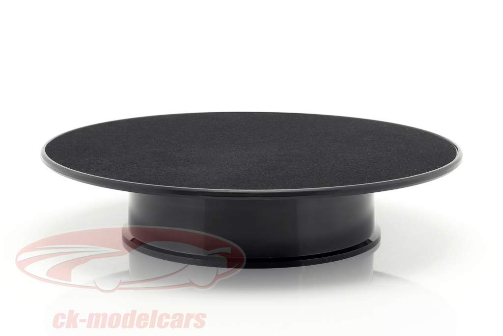 platine diamètre ca. 25,5 cm pour voitures de modèle en échelle 1:18 noir AUTOart