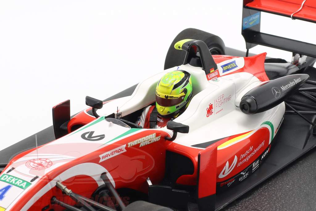 Mick Schumacher Dallara F317 #4 formula 3 champion 2018 1:18 Minichamps