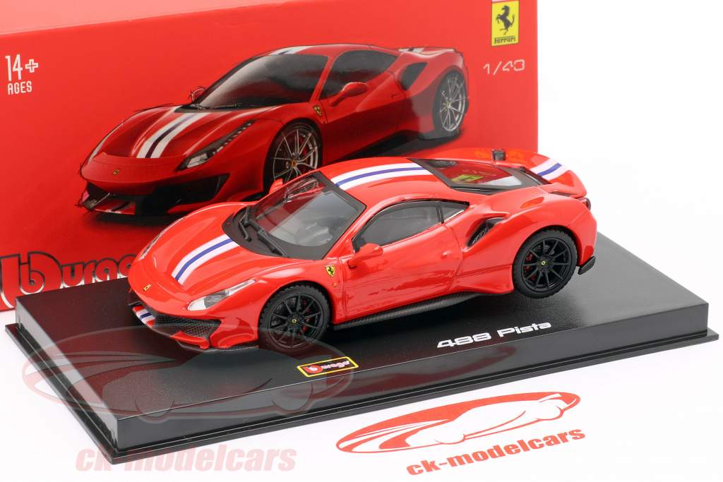 Ferrari 488 Pista year 2018 corsa metallic 18-36910 model car 18-36910 4893993369102
