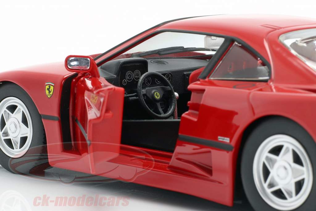 Aanvankelijk Haalbaar Ja Bburago 1:24 Ferrari F40 year 1987-1992 red 18-26016 model car 18-26016  4893993260164