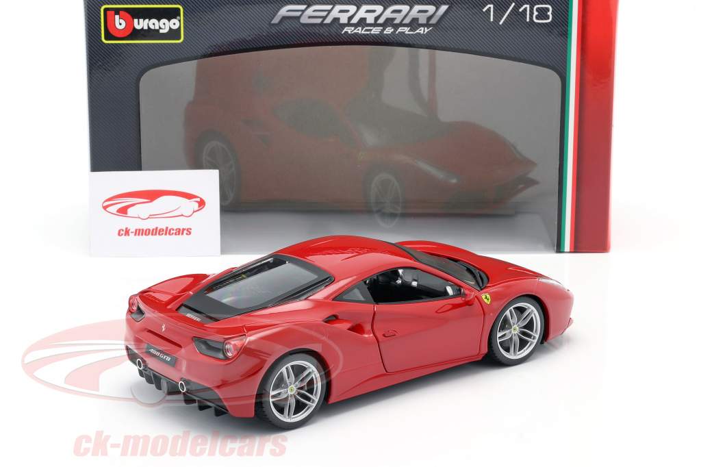 Ferrari 488 GTB rot 1:18 Bburago