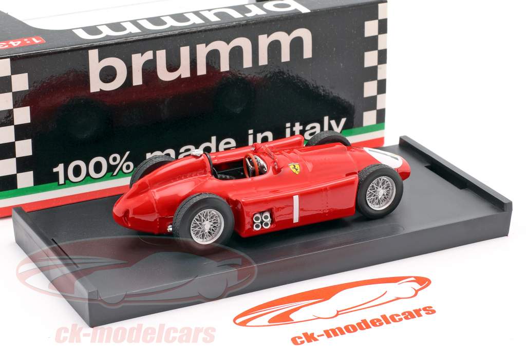 Brumm 1:43 J.M. Fangio Ferrari D50 #1 勝者 イギリス人 GP F1 世界