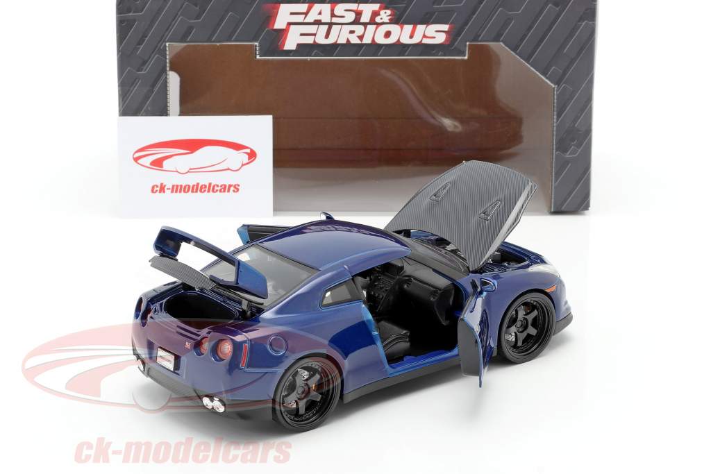 Jadatoys 1:24 Nissan GT-R (R35) 年 2009 Fast and Furious 7 2015