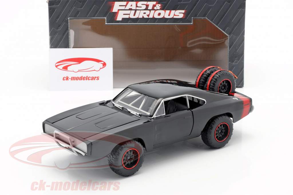 Voiture DODGE Charger 4X4 RT 1970 Off Road Fast and Furious R/T 1/24 Noir