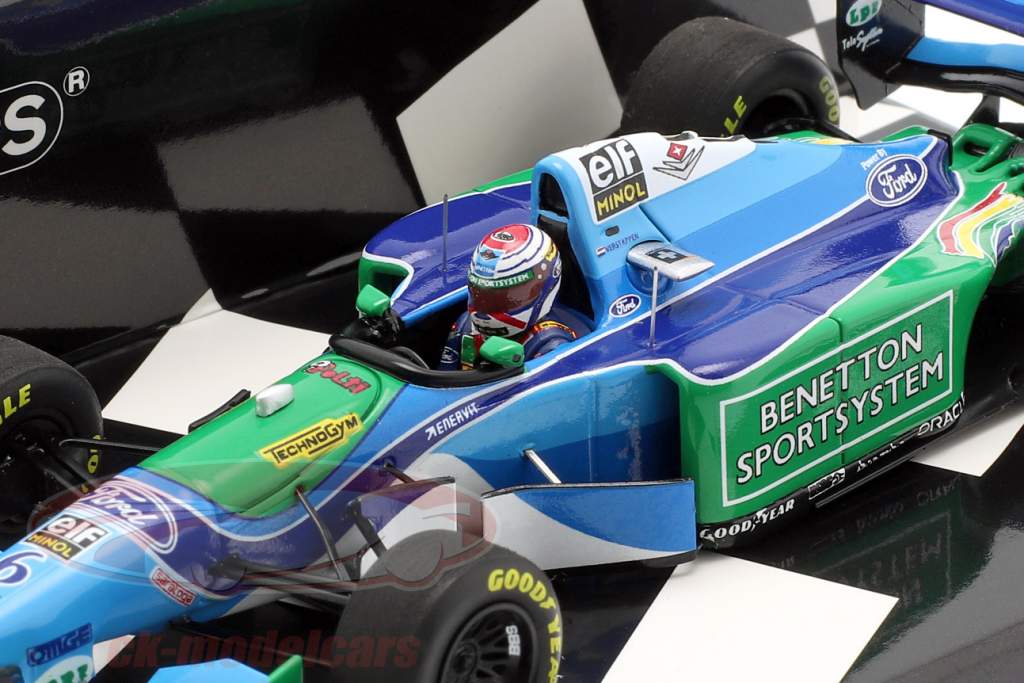 J. Verstappen Benetton B194 #6 Bélgica GP fórmula 1 1994 1:43 Minichamps